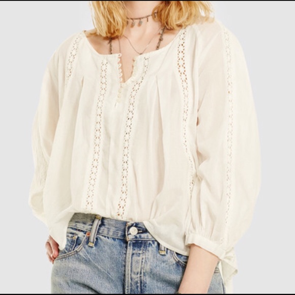 Denim & Supply Ralph Lauren Tops - Denim & Supply Ralph Lauren White Boho Top